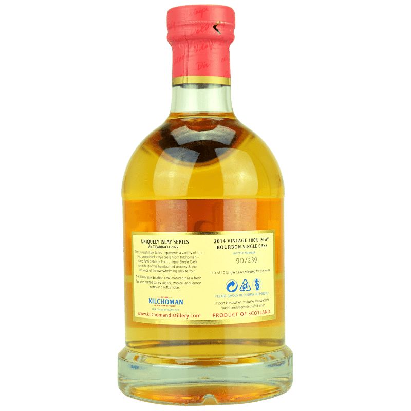 Kilchoman 2014 Bourbon Single Cask #10