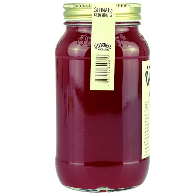 O'Donnell Moonshine Blutorange – weitere Produktansicht