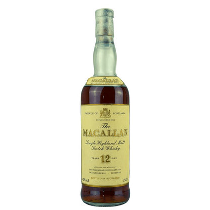 Macallan 12 Sherry Wood ca. 1980