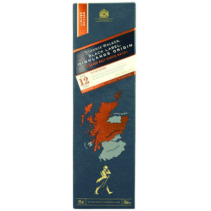 Johnnie Walker Black Label Highlands Origin 12 Jahre
