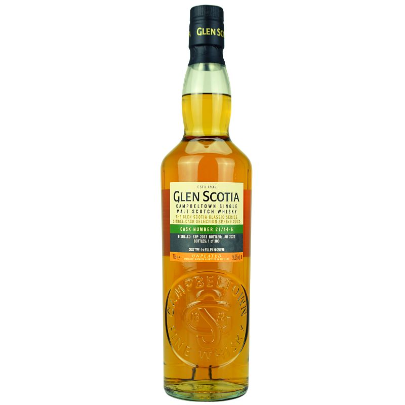 Glen Scotia 2013 Vintage 1st Fill Px Hogshead 21/44-6