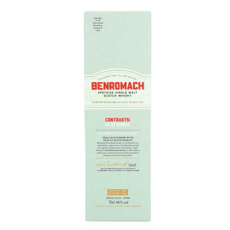 Benromach Contrasts: Peat Smoke 2010/2021
