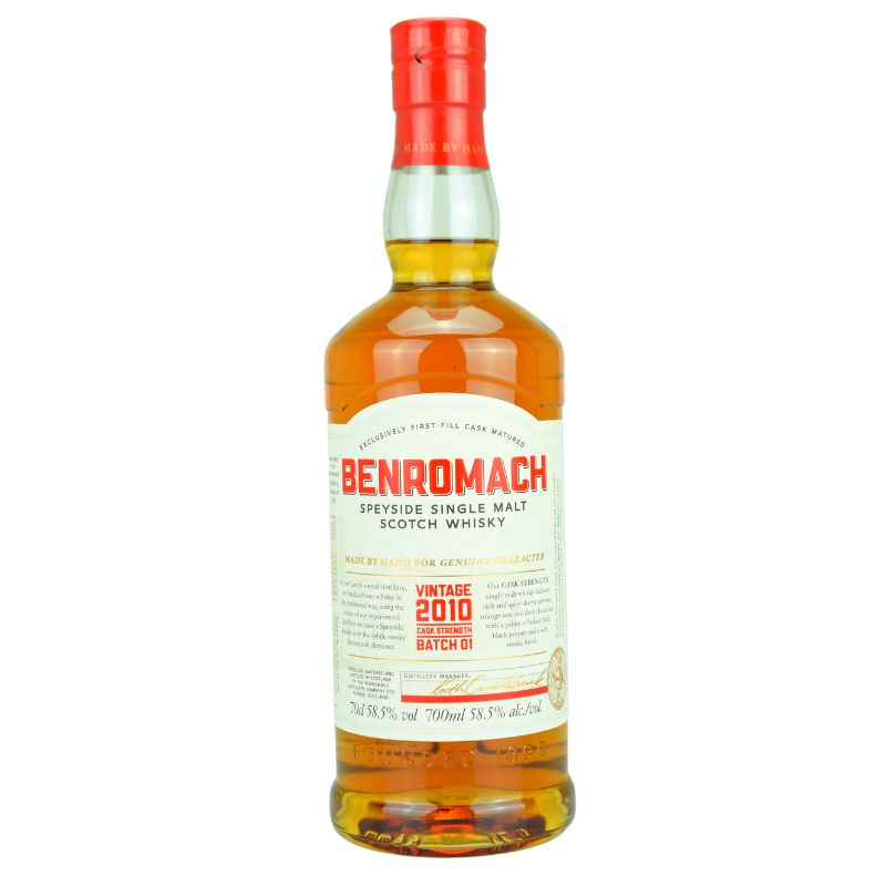 Benromach Vintage 2010 Cask Strength