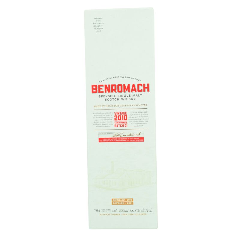 Benromach Vintage 2010 Cask Strength