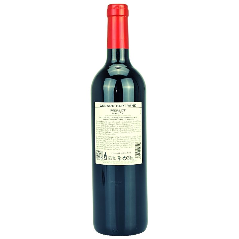 Gerard Bertrand Réserve Spéciale Merlot – weitere Produktansicht