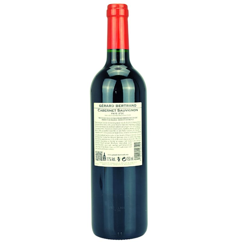 Gerard Bertrand Réserve Spéciale Cabernet Sauvignon – weitere Produktansicht