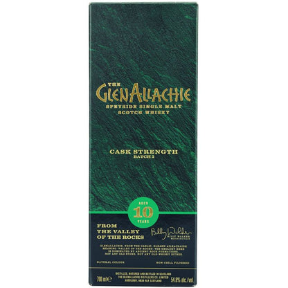 Glenallachie 10 Jahre Cask Strength Batch 2