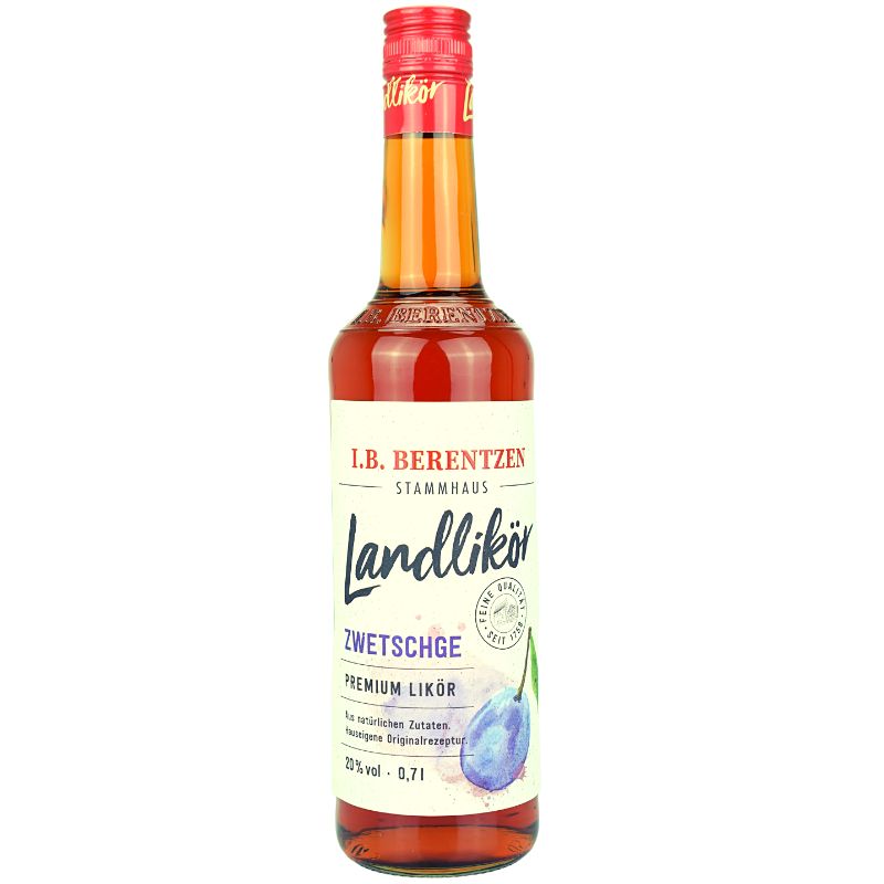 Berentzen Landlikör Zwetschge – Produktansicht