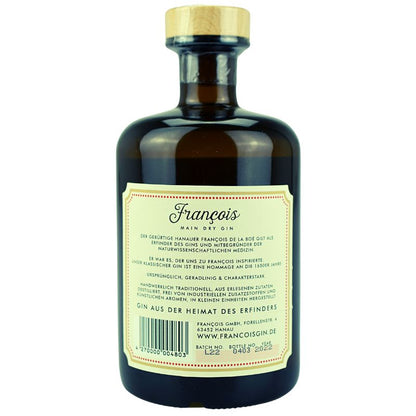 Francois Dry Gin – weitere Produktansicht