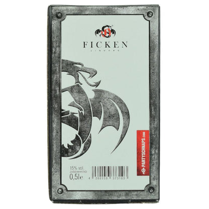 FICKEN Totenkopf – Geschenkverpackung – Rückansicht