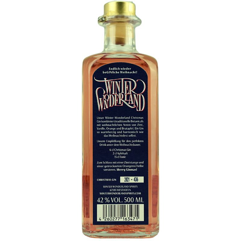 Winter Wonderland Christmas Gin