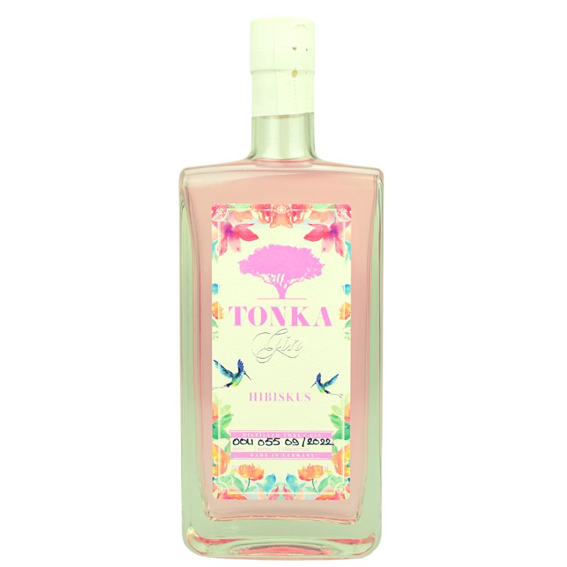 Tonka Gin Hibiskus – Produktansicht