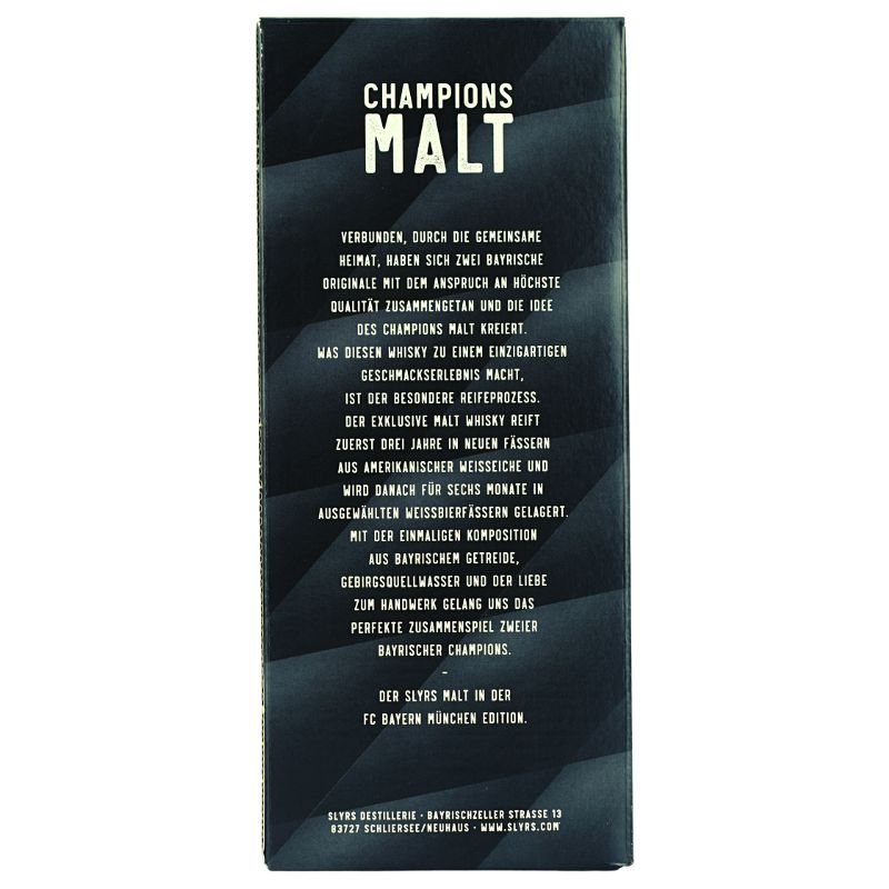 Slyrs Malt Whisky FC BAYERN MÜNCHEN EDITION