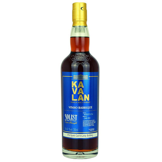 Kavalan Vinho Solist  FG Spirit Community Bottling