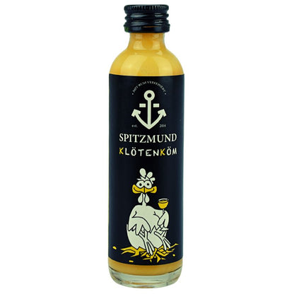 Spitzmund Klötenköm Mini – Flasche in Vorderansicht