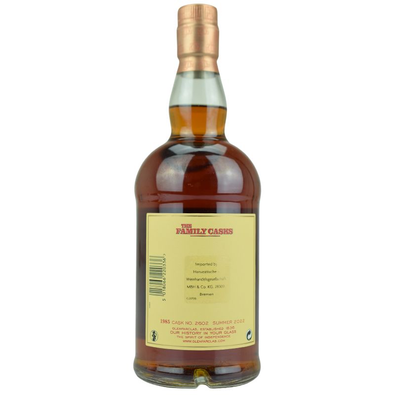 Glenfarclas Family Cask 1985/2022