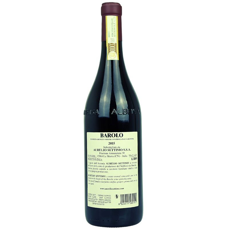 Barolo Aurelio Settimo 2015