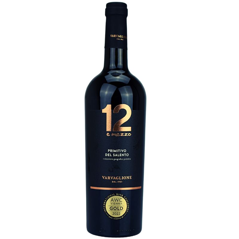 12 e Mezzo Primitivo de Salento Igp