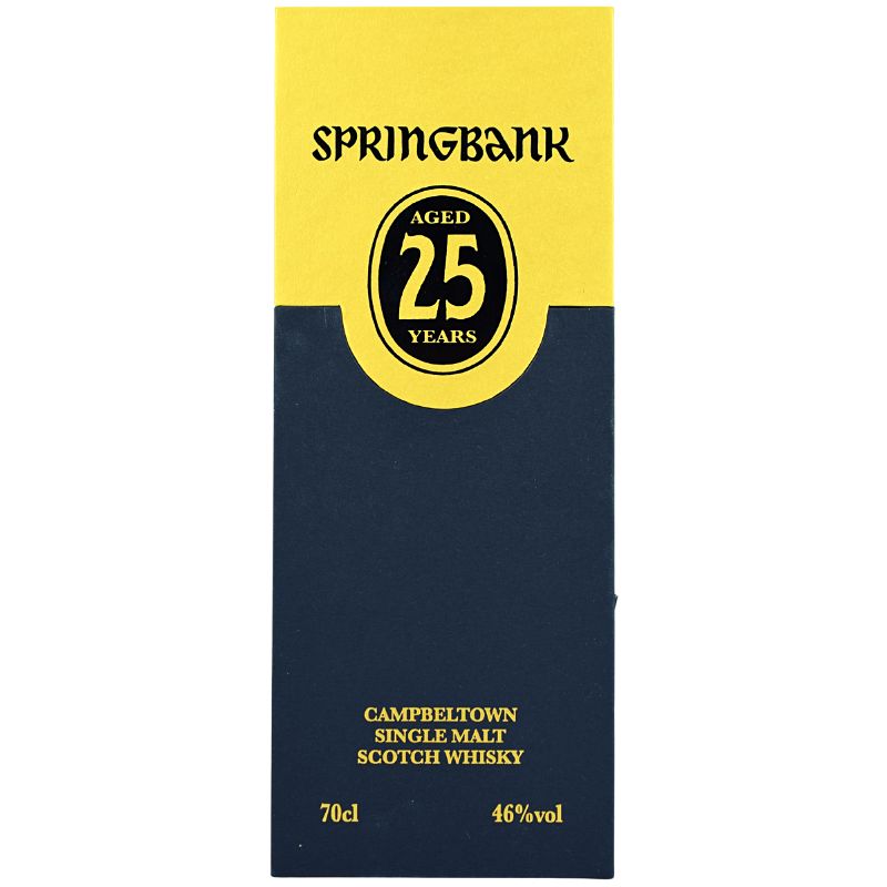 Springbank 25 Jahre – Detailansicht 2