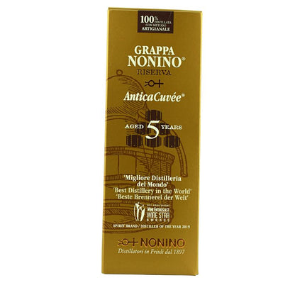 Nonino Grappa Reserva Antica Cuvée 5 Jahre