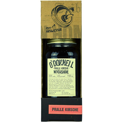 O'Donnell Moonshine Pralle Kirsche mit Ausgießer – Produktansicht