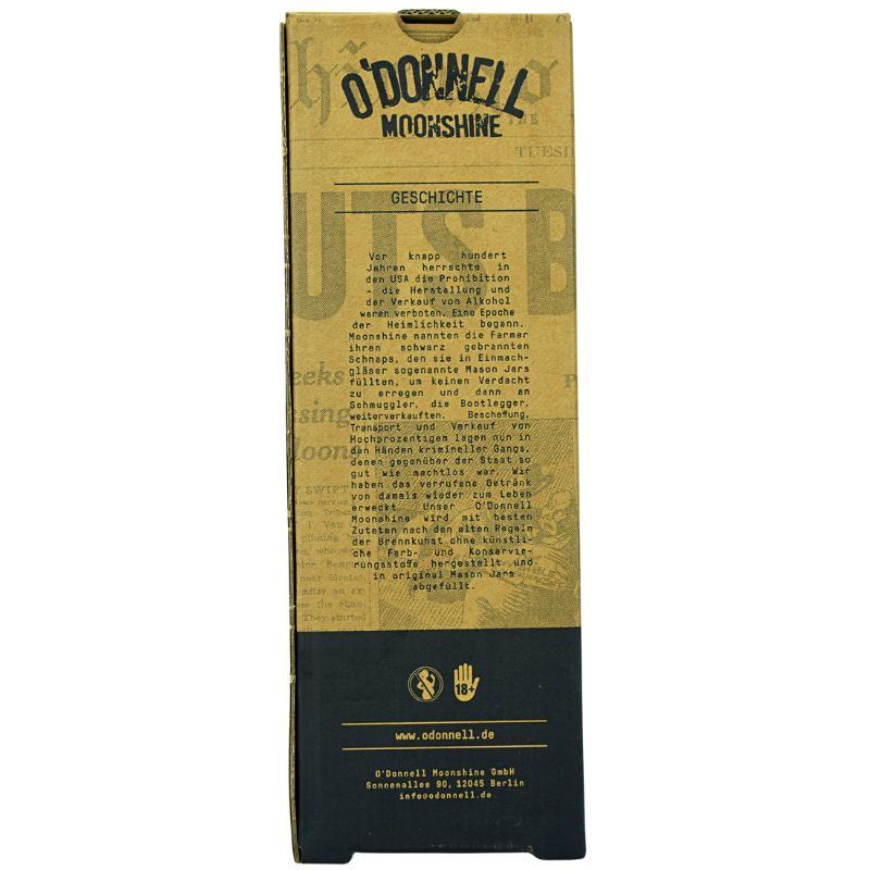 O'Donnell Moonshine Pralle Kirsche mit Ausgießer – weitere Produktansicht