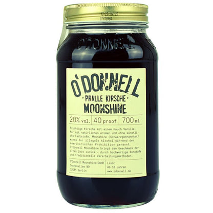 O'Donnell Moonshine Pralle Kirsche – Produktansicht