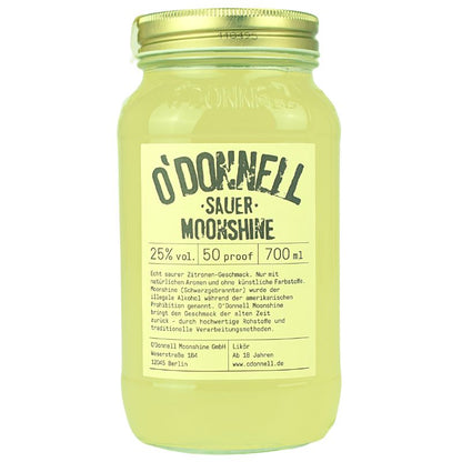 O'Donnell Moonshine Sauer – Produktansicht