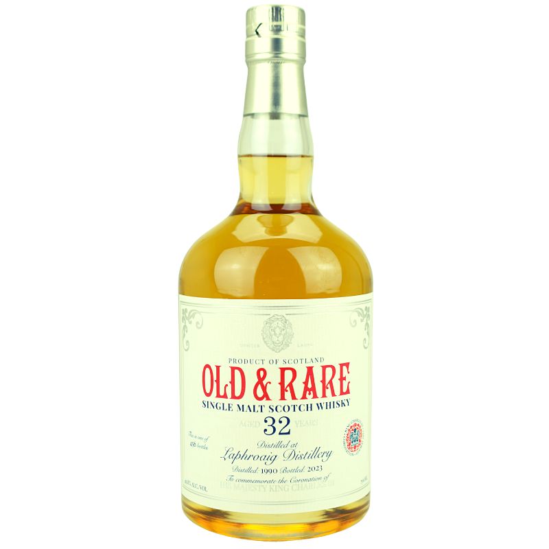 Hunter Laing Old & Rare Laphroaig 1990/2023 King Charles III