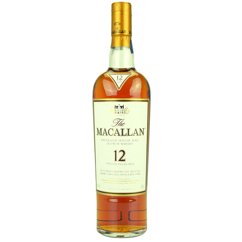Macallan 12 Jahre Sherry Alte Ausstattung