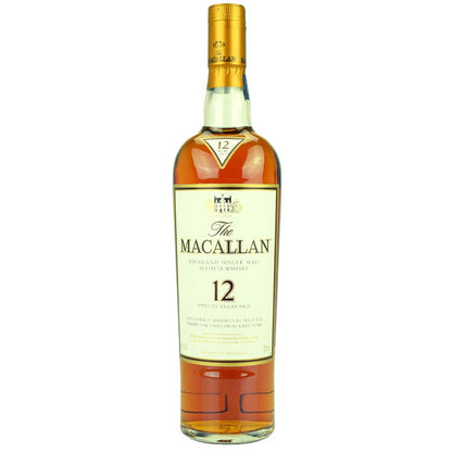 Macallan 12 Jahre Sherry Alte Ausstattung