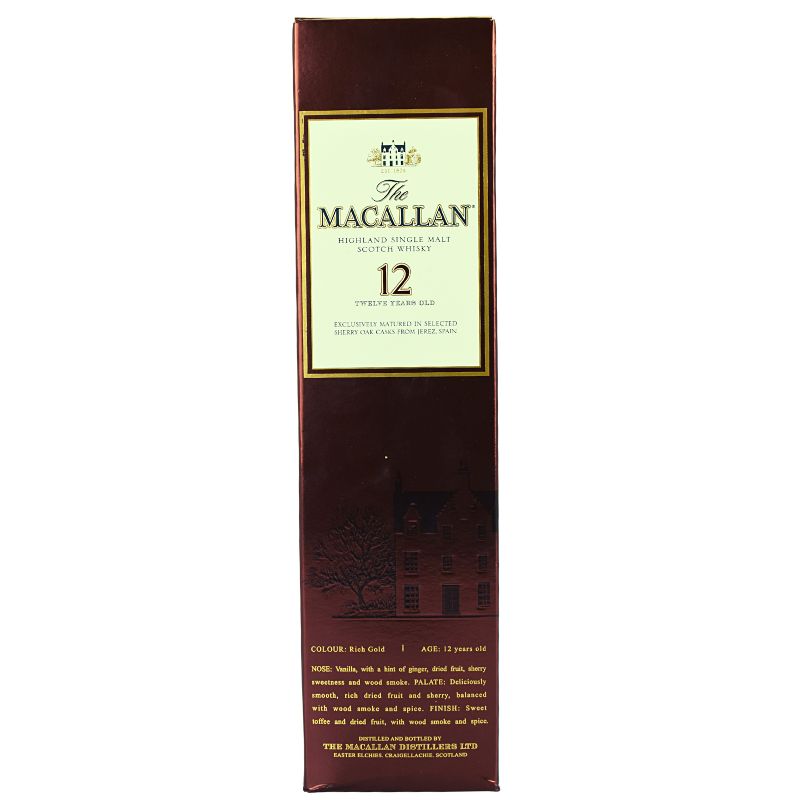Macallan 12 Jahre Sherry Alte Ausstattung