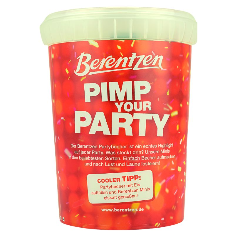 Berentzen Party Becher – weitere Produktansicht