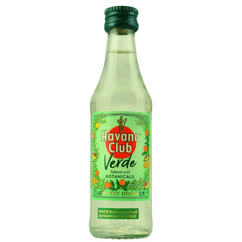 Havana Club Verde Miniatur – Produktansicht