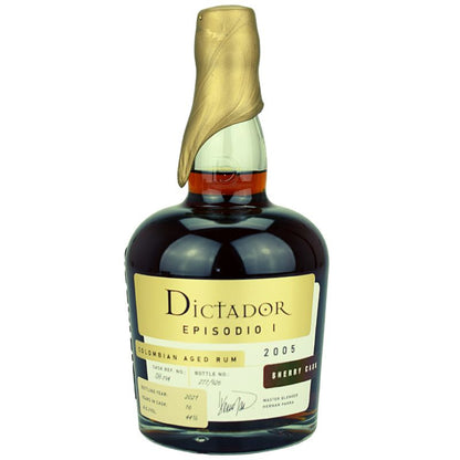 Dictador Episodio I Sherry Cask – Produktansicht