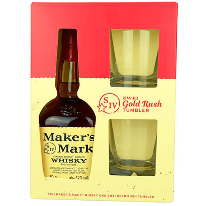 Makers Mark Geschenkset mit 2 Tumblern