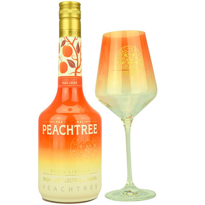 De Kuyper Peachtree Set mit Glas – Produktansicht