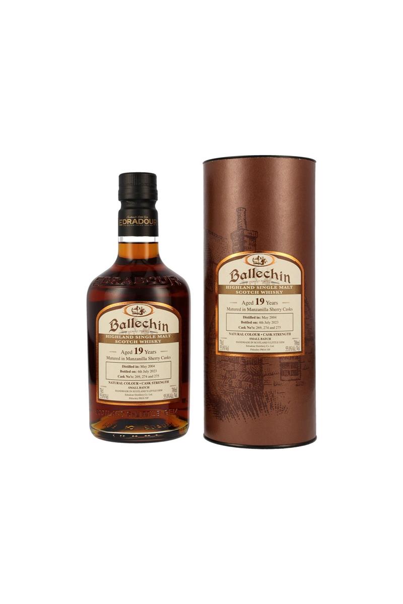 Ballechin 2004/2023 - 19 y.o. - Manzanilla Casks