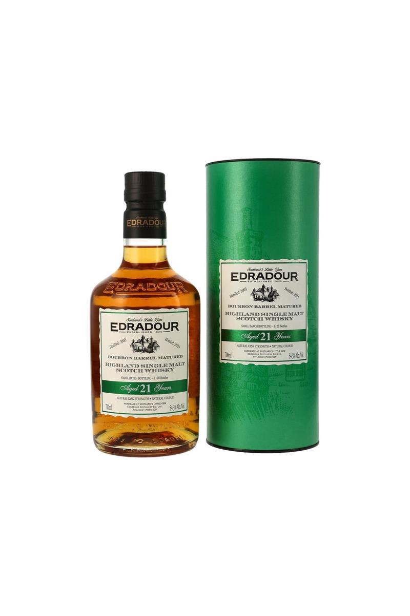 Edradour 2003/2024 - 21 y.o. Cask Strength - Bourbon Barrels