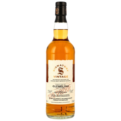 Signatory Vintage Clynelish 10 Years 100 Proof