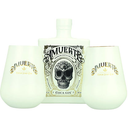 Amuerte Coca Gin White Geschenkset – Verpackungsansicht