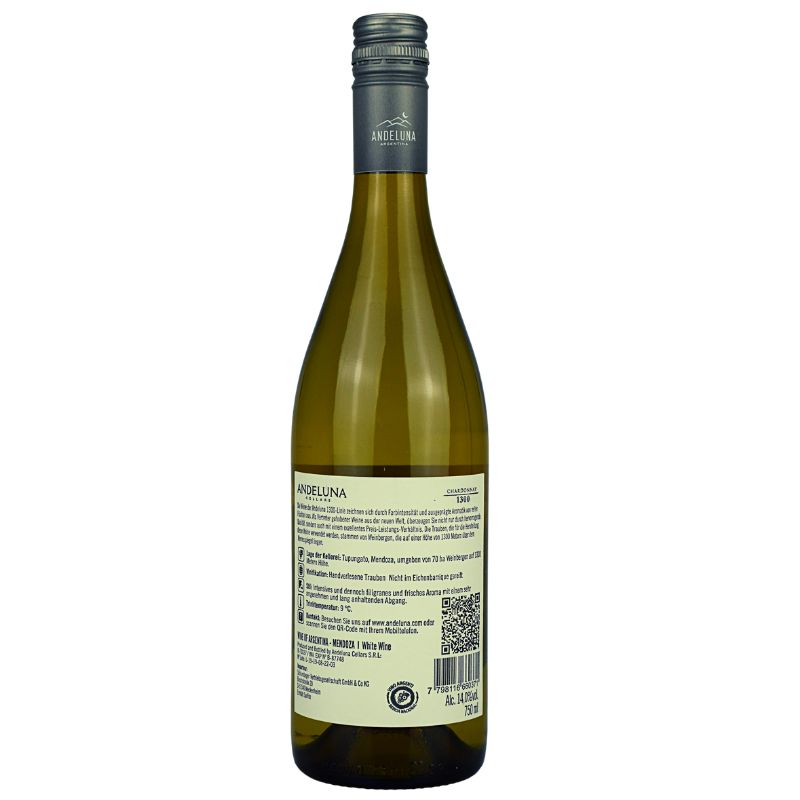 Andeluna 1300 Chardonnay trocken