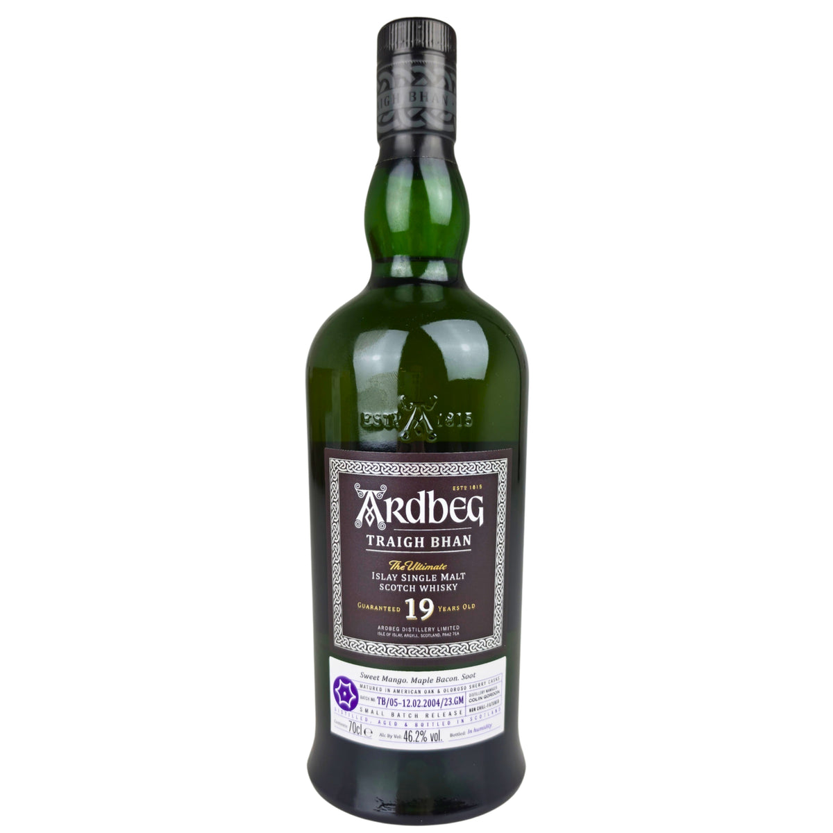Ardbeg Traigh Bhan 19 Jahre Batch 5 – Vorderansicht