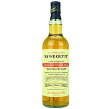 As We Get It Highland Single Malt
