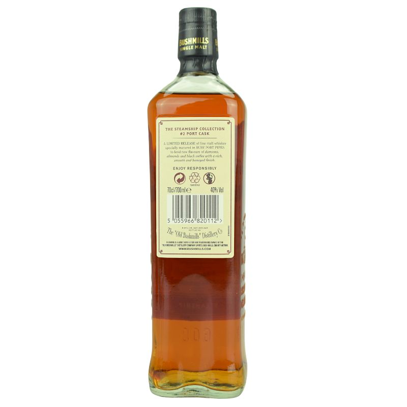 Bushmills Steamship Port Cask – weitere Produktansicht