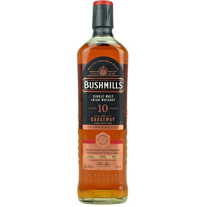 Bushmills Causeway 10 Jahre Cuvee Cask – Produktansicht