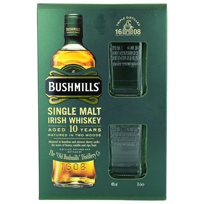 Bushmills Geschenkeset – Verpackungsansicht