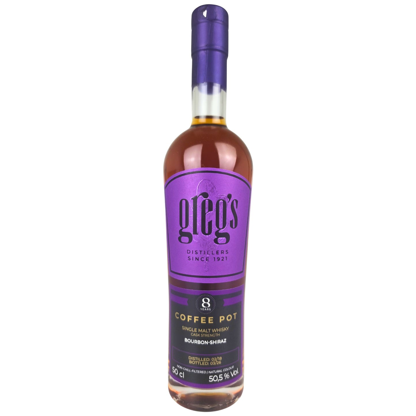 Gregs Coffee Pot 8 Years Shiraz Cask