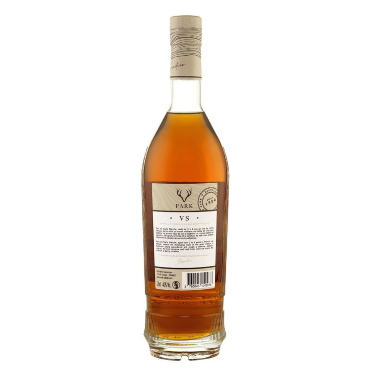 Cognac Park VS Carte Blanche – Rückansicht