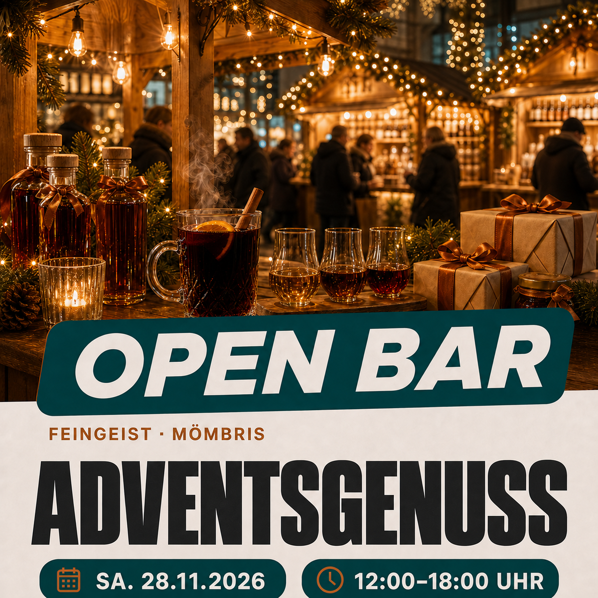 Adventsgenuss im Feingeist am 28.11.2026